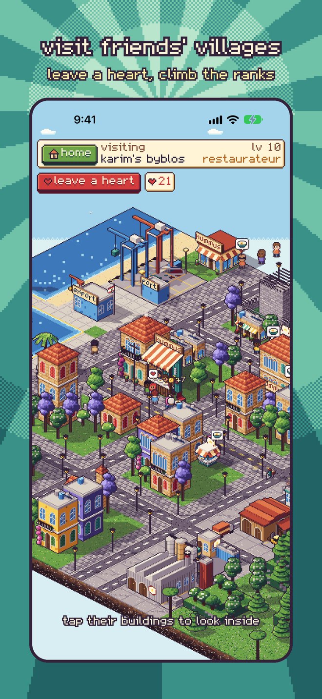 Visit friends' villages